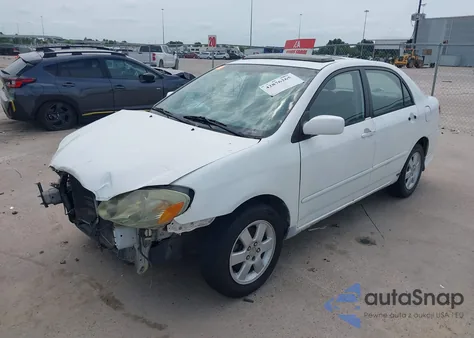 2003 Toyota Corolla S from USA, damaged, VIN 1NXBR32EX3Z081297